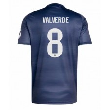 Real Madrid Federico Valverde #8 Bortedrakt 2025-26 Kortermet